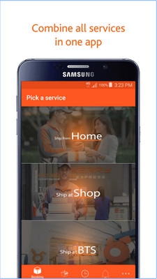 App บริการส่งพัสดุ Kerry Express