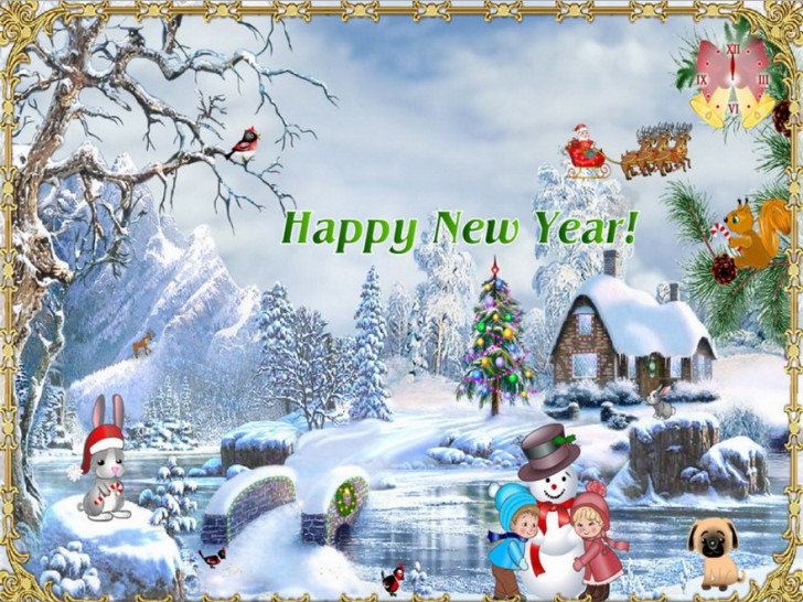 โปรแกรมสกรีนเซฟเวอร์ Christmas Suite Screensaver