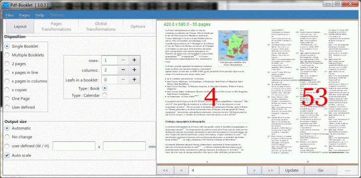 โปรแกรมสร้างหนังสือเล่มเล็ก PdfBooklet
