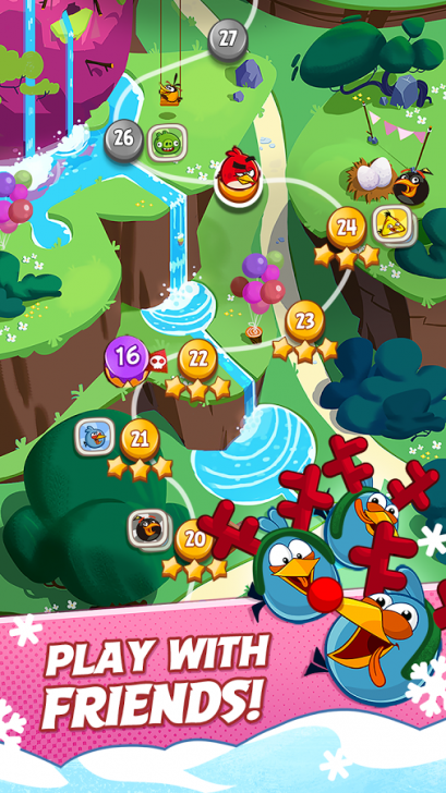 App เกมส์นกกริ้ว Angry Birds Blast