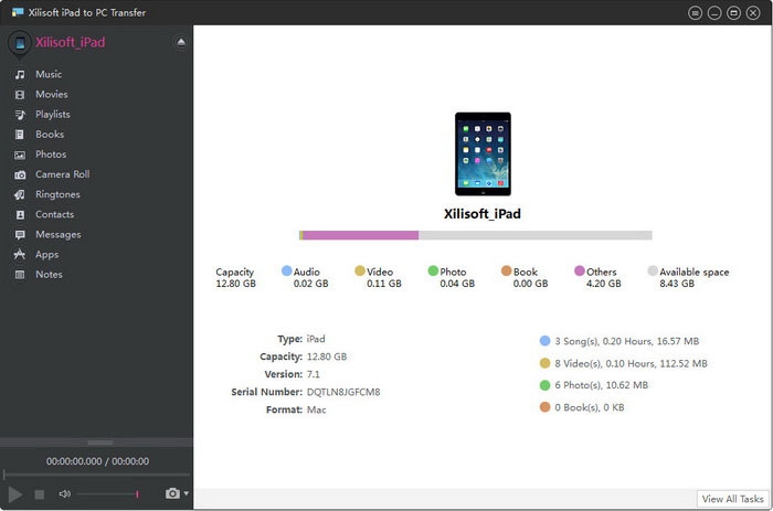 โปรแกรมจัดการมือถือ Xilisoft iDevice Toolkit