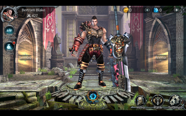 App เกมส์ตะลุยดันเจี้ยน The World 3 Rise of Demon