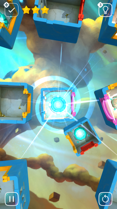 App เกมส์เขาวงกต Warp Shift