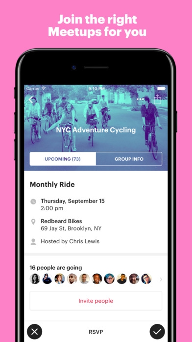 App ชวนรวมกลุ่มกันทำเรื่องดีๆ Meetup