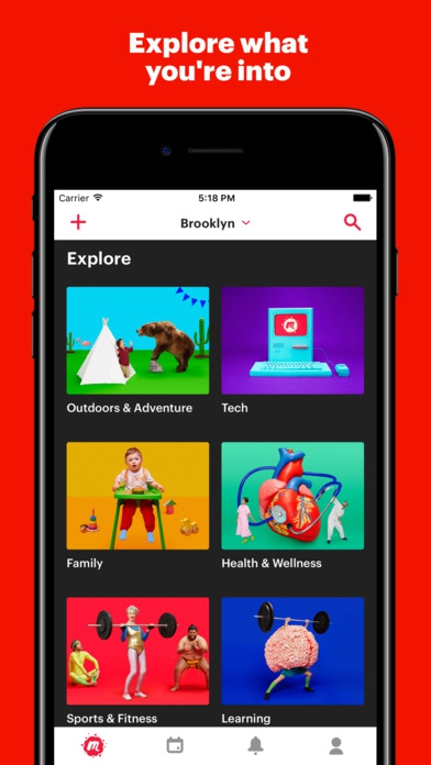 App ชวนรวมกลุ่มกันทำเรื่องดีๆ Meetup