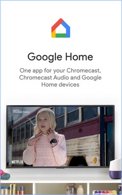 App แคสภาพและเสียง Google Home