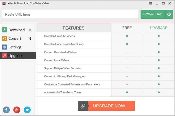 โปรแกรมดาวน์โหลดวิดีโอ Xilisoft Download YouTube Video