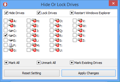 โปรแกรมบล็อกโปรแกรม Simple Run Blocker
