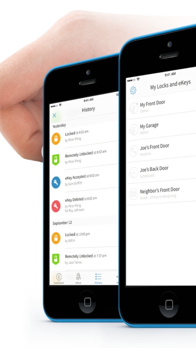 App กุญแจประตูอัจฉริยะ Kevo App กุญแจประตูอัจฉริยะ Kevo