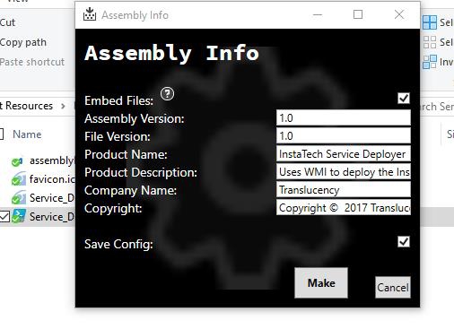 โปรแกรม สร้างไฟล์ Make-EXE