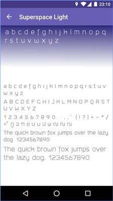 App เปลี่ยนฟอนต์บนแอนดรอยด์ Thai Fonts for FlipFont