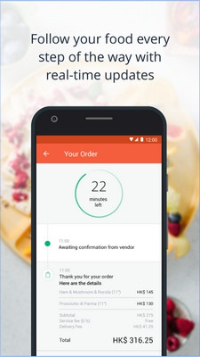 App สั่งอาหารเดลิเวอรี่ง่ายมาก foodpanda