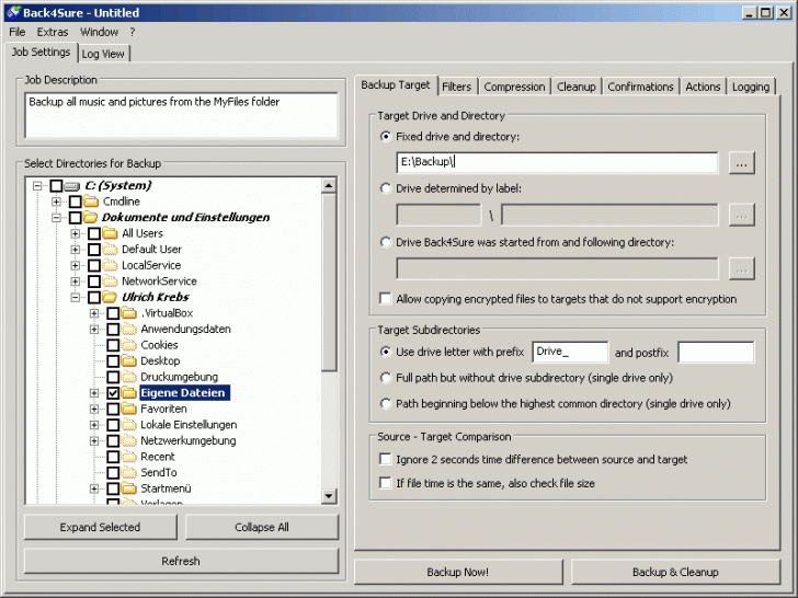 โปรแกรม สำรองข้อมูล Back4Sure