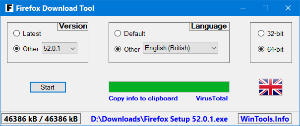 Firefox Download Tool (ดาวน์โหลดเบราว์เซอร์ Firefox เวอร์ชันเก่าๆ ภาษาอื่นๆ) Firefox Download Tool (ดาวน์โหลดเบราว์เซอร์ Firefox เวอร์ชันเก่าๆ ภาษาอื่นๆ)