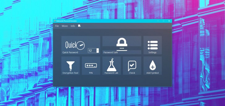โปรแกรมสร้างรหัสผ่าน Dalenryder Password Generator