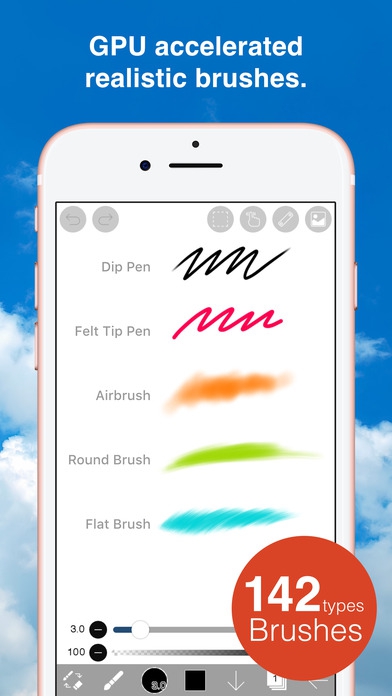 App วาดการ์ตูน วาดภาพศิลปะ ibis Paint X