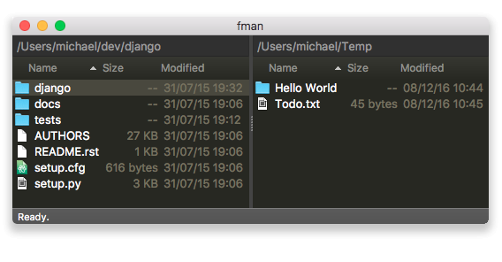 โปรแกรมจัดการไฟล์ จัดการโฟลเดอร์ Fman โปรแกรมจัดการไฟล์ จัดการโฟลเดอร์ Fman