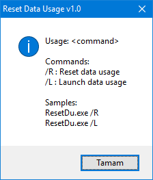 โปรแกรมดูข้อมูล ล้างข้อมูลการใช้เน็ต Reset Data Usage