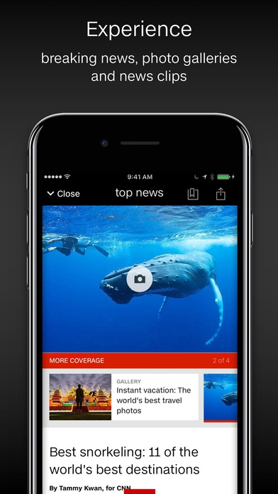 App อัพเดตข่าวสารทันโลกจาก CNN App อัพเดตข่าวสารทันโลกจาก CNN