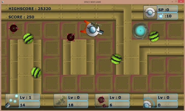 Wa The First Game (เกมส์ SPACE WAR GAME ยานรบต่อสู้บนอวกาศ) : 