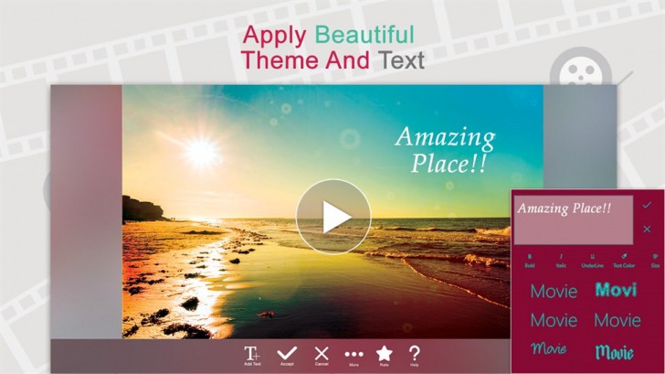 โปรแกรมตัดต่อวิดีโอ Movie Maker