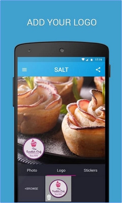 App ใส่ลายน้ำ แปะลายน้ำ ลงบนรูป SALT