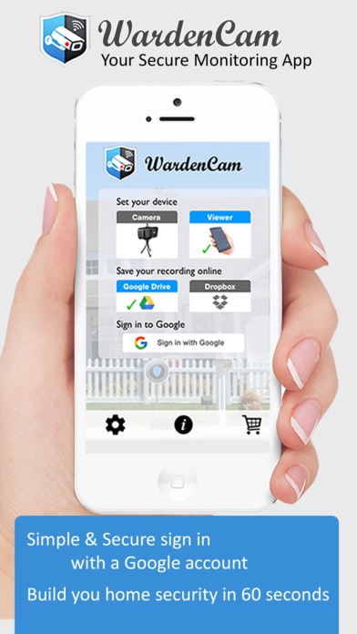 App กล้องวงจรปิด WardenCam