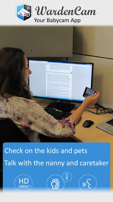 App กล้องวงจรปิด WardenCam