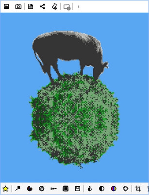 App แต่งภาพเรโทร 8Bit Photo Lab