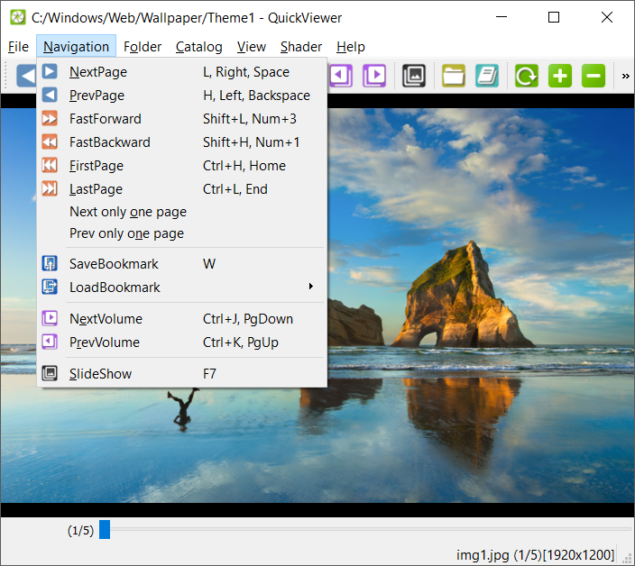 โปรแกรมดูรูปภาพ QuickViewer 