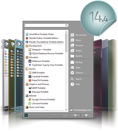 โปรแกรมพกพา PortableApps