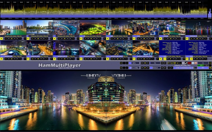 HamMultiPlayer (โปรแกรม HamMultiPlayer เปิดวิดีโอหลายจอ พร้อมกัน ฟรี) : 