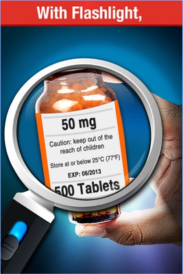 App แว่นขยาย Magnifying Glass plus Flashlight