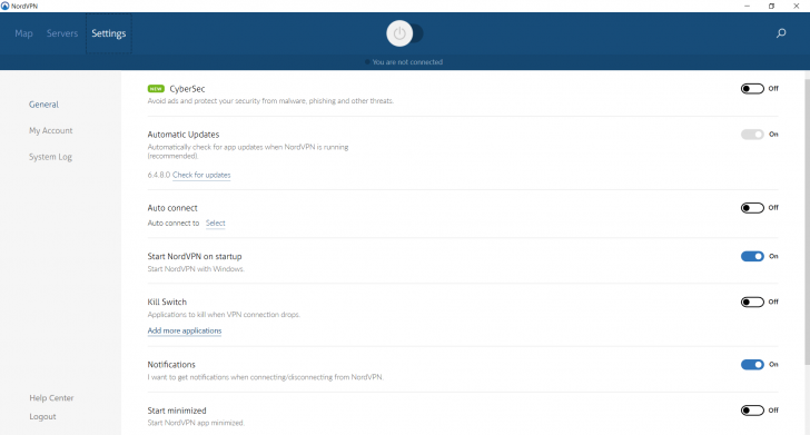 โปรแกรมสำหรับเข้าเว็บต่างประเทศ NordVPN 