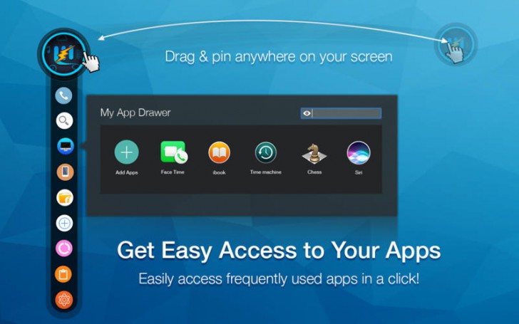  โปรแกรมแสดงทางลัด Power Widget