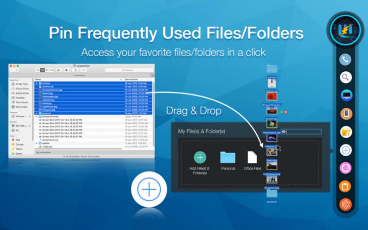 โปรแกรมแสดงทางลัด Power Widget