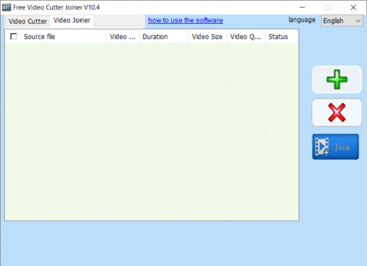 โปรแกรมตัดต่อวิดีโอ รวมไฟล์วิดีโอ Free Video Cutter Joiner