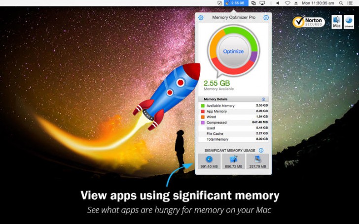 โปรแกรมจัดการแรม เคลียร์แรม Memory Optimizer Pro