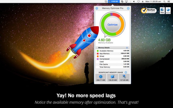 โปรแกรมจัดการแรม เคลียร์แรม Memory Optimizer Pro