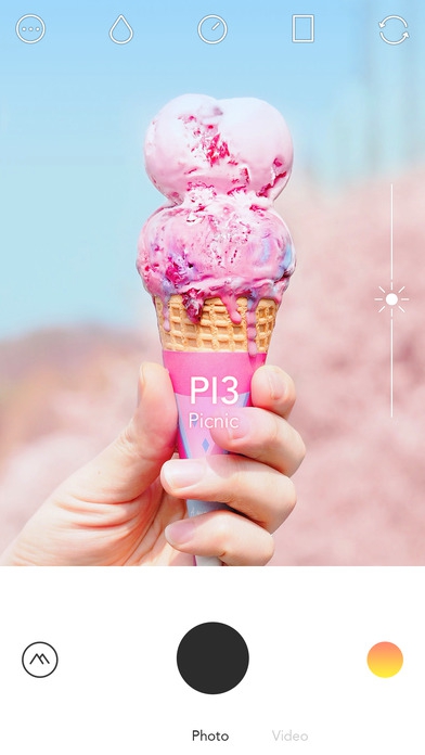 App ถ่ายภาพอาหาร Foodie Delicious Camera