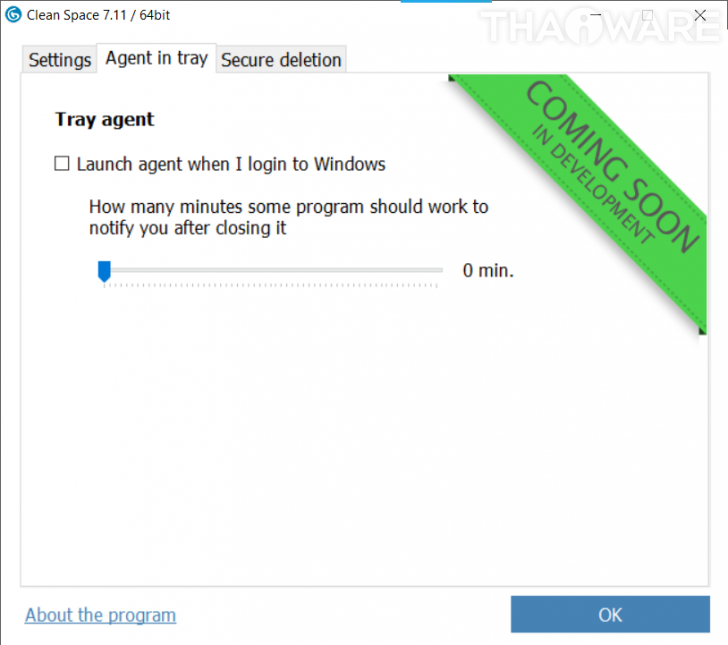Clean Space (โปรแกรม Clean Space ล้างไฟล์ขยะ ช่วยเพิ่มเนื้อที่เก็บข้อมูลบนพีซี ฟรี) : 