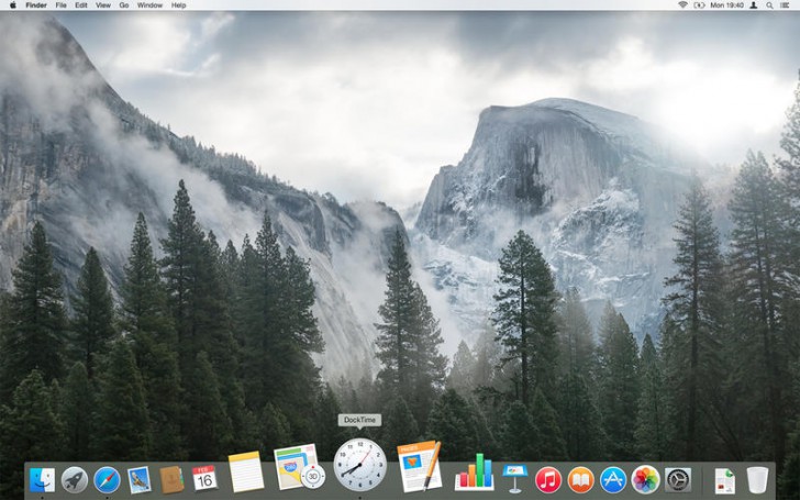 โปรแกรมโชว์นาฬิกา DockTime