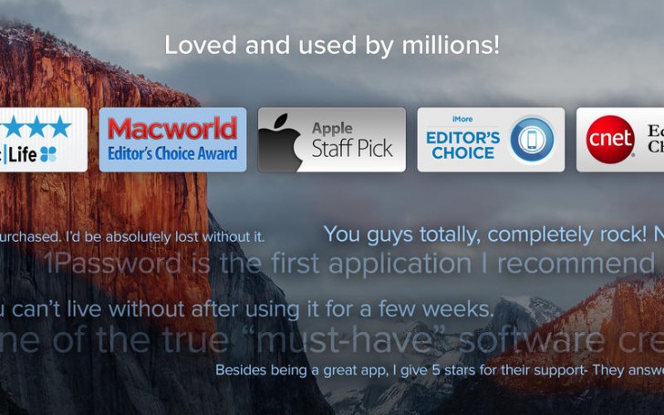 โปรแกรมจัดการรหัสผ่าน 1Password