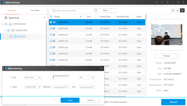 โปรแกรมกู้ไฟล์ Wondershare Data Recovery โปรแกรมกู้ไฟล์ Wondershare Data Recovery