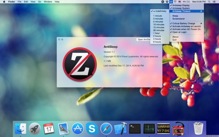 โปรแกรมป้องกันเครื่องดับ Anti Sleep