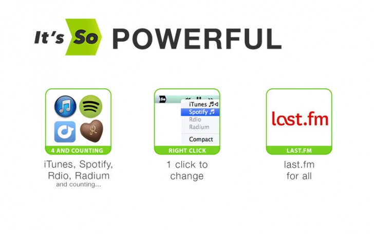 SoHo (โปรแกรม SoHo เล่นเพลง แสดงชื่อเพลงบน Menu bar บนเครื่อง Mac ฟรี)