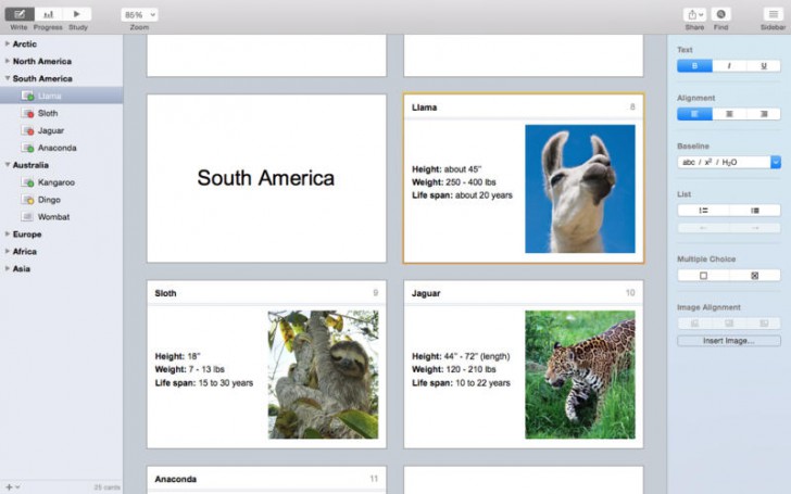 โปรแกรมสร้างบัตรคำศัพท์ Flashcard Hero