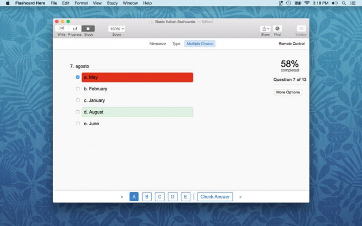 โปรแกรมสร้างบัตรคำศัพท์ Flashcard Hero