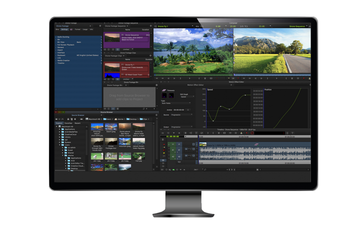 โปรแกรม Media Composer First ตัดต่อวิดีโอฟรี