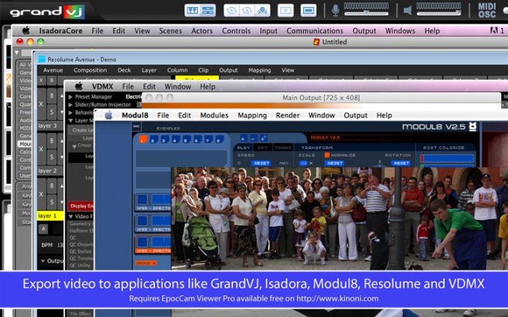 โปรแกรมเปิดเว็บแคมมือถือบนคอม EpocCam
